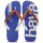 Chaussures Tongs Havaianas TOP LOGOMANIA MID TECH Bleu / Orange
