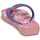 Chaussures Fille Tongs Havaianas KIDS FLORES Rose / Violet