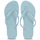 Chaussures Femme Tongs Havaianas SLIM LOGO Bleu