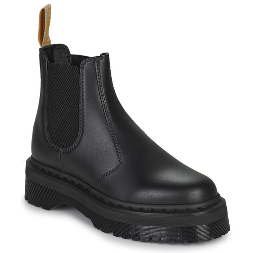 Chaussures Boots Dr. Martens VEGAN 2976 QUAD BLACK FELIX RUB OFF Noir