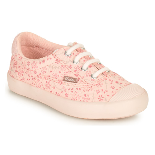 Chaussures Fille Baskets basses Aster VANILIE Rose