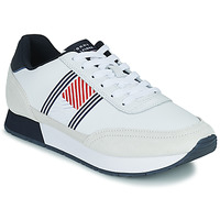 Chaussures Homme Baskets basses Tommy Hilfiger ESSENTIAL RUNNER FLAG LEATHER Blanc