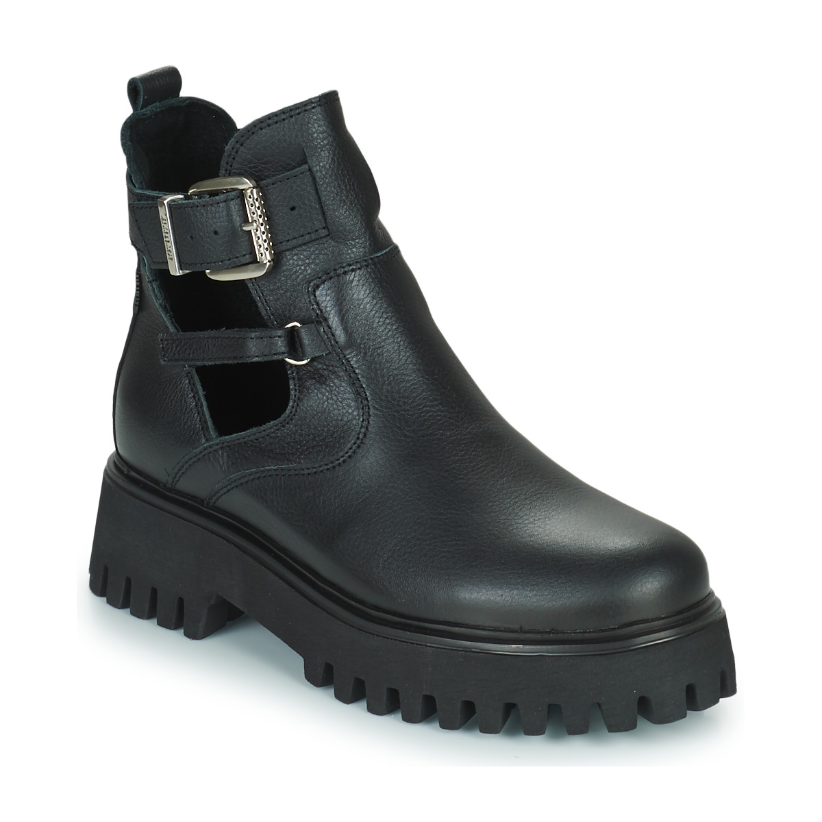 Chaussures Femme Boots Bronx GROOV-Y Noir
