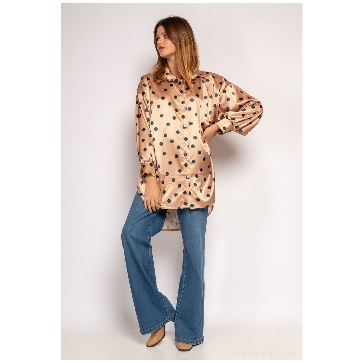 Vêtements Femme Chemises / Chemisiers Fashion brands  Camel
