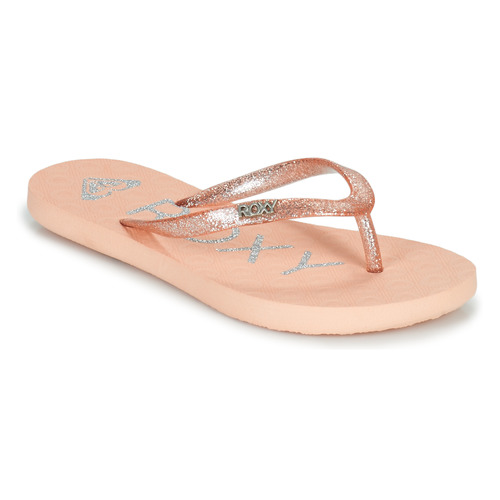 Chaussures Fille Tongs Roxy RG VIVA SPARKLE Rose