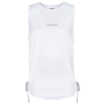 Vêtements Femme Débardeurs / T-shirts sans manche Desigual TS_TULUM Blanc