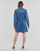 Vêtements Femme Robes courtes Desigual VEST_MICKEY PATCH Bleu Medium