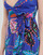 Vêtements Femme Robes courtes Desigual VEST_ALANA Bleu / Multicolore