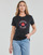 Vêtements Femme T-shirts manches courtes Converse Chuck Patch Classic Tee Converse Black Multi