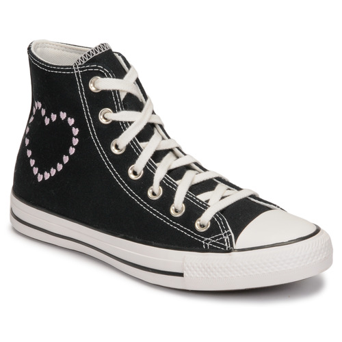 Chaussures Femme Baskets montantes Converse CHUCK TAYLOR ALL STAR CRAFTED WITH LOVE HI Noir