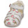 Chaussures Fille Sandales et Nu-pieds Kickers BIGFLO-2 Blanc / Rose