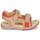 Chaussures Fille Sandales et Nu-pieds Kickers PLATINO Rose