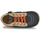 Chaussures Fille Boots Kickers BONZIP-2 Marine / Beige / Orange