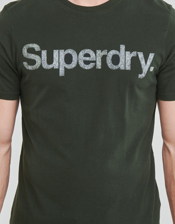 Superdry VINTAGE CL CLASSIC TEE Surplus Goods Olive