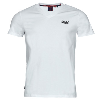 Vêtements Homme T-shirts manches courtes Superdry VINTAGE LOGO EMB VEE TEE Optic