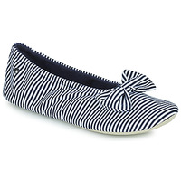 Chaussures Femme Chaussons Isotoner 97286 Bleu / Blanc