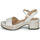 Chaussures Femme Sandales et Nu-pieds Wonders D-8802-WILD Blanc