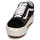 Chaussures Femme Baskets basses Vans OLD SKOOL STACKED Noir / Blanc
