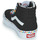 Chaussures Fille Baskets montantes Vans SK8-Hi Noir / Multicolore