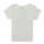 Vêtements Fille T-shirts manches courtes Deeluxe FLORISKULL Blanc