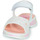 Chaussures Fille Sandales et Nu-pieds Pablosky TOMINI Blanc / Multicolore
