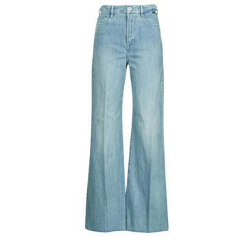 Vêtements Femme Jeans bootcut G-Star Raw DECK ULTRA HIGH WIDE LEG Bleu clair
