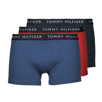 Sous-vêtements Homme Boxers Tommy Hilfiger TRUNCK X3 Noir / Bleu / Rouge