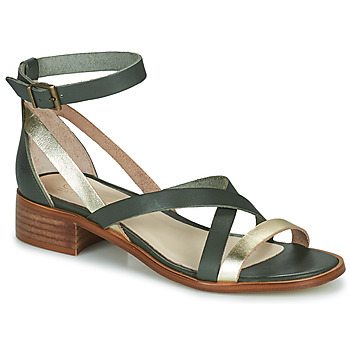 Chaussures Femme Sandales et Nu-pieds Casual Attitude COUTIL Vert / Bronze