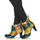 Chaussures Femme Bottines Irregular Choice MIAOW Vert / Jaune