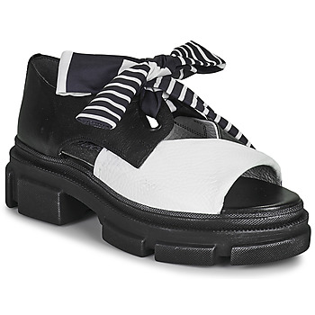 Chaussures Femme Sandales et Nu-pieds Papucei OXALIS Noir / Blanc