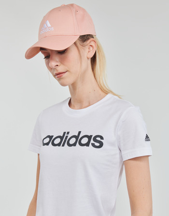 Adidas Sportswear LIN T-SHIRT Blanc / Noir