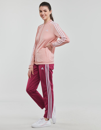 Adidas Sportswear 3 Stripes TR TRACKSUIT legacy burgundy/white