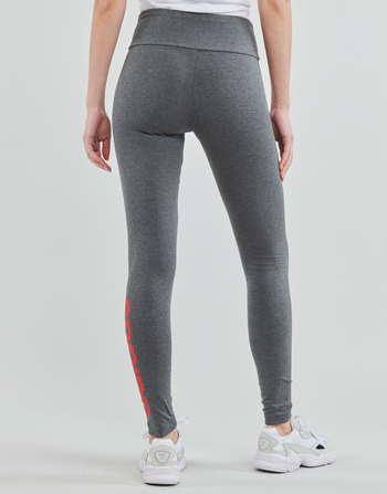 Adidas Sportswear LIN Leggings dark grey heather/vivid red