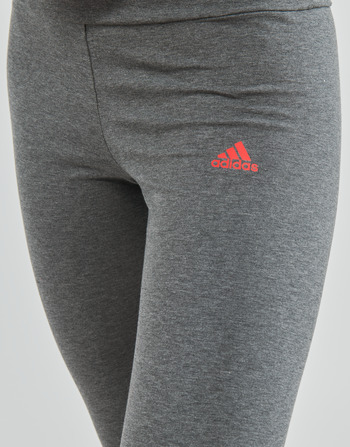 Adidas Sportswear LIN Leggings dark grey heather/vivid red