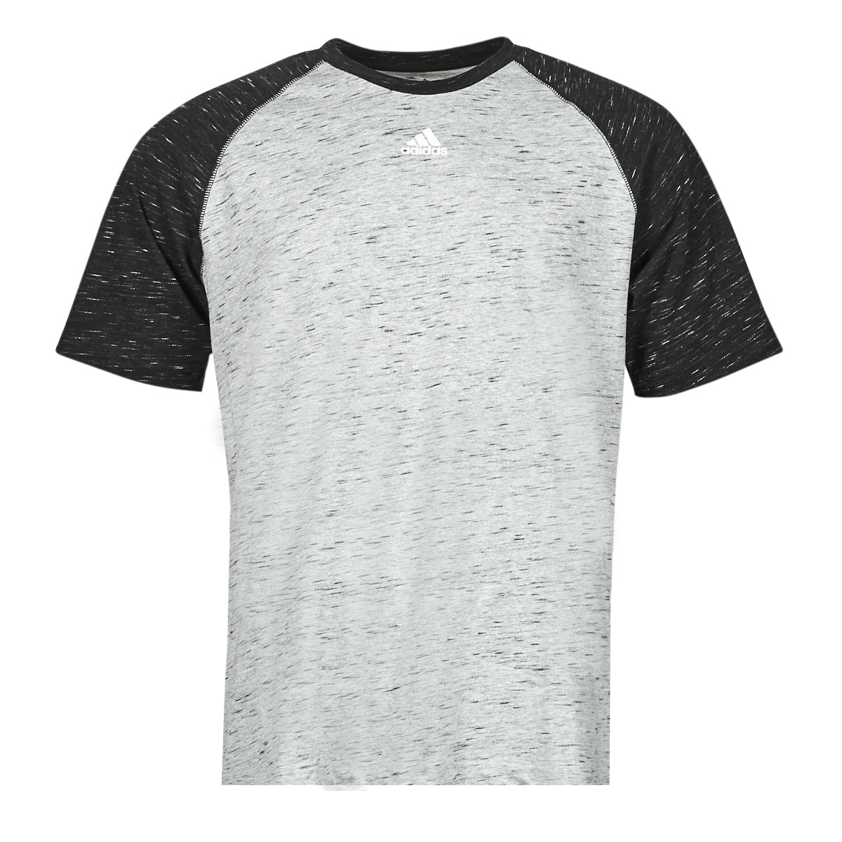 Vêtements Homme T-shirts manches courtes adidas Performance MEL T-SHIRT medium grey heather/black melange