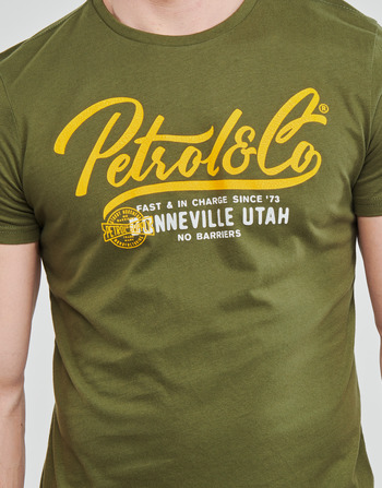 Petrol Industries T-Shirt SS Classic Print Dusty army