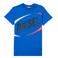 Vêtements Garçon T-shirts manches courtes Diesel MTEDMOS Bleu