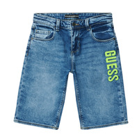 Vêtements Garçon Shorts / Bermudas Guess CONFRERET Bleu