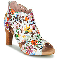 Chaussures Femme Sandales et Nu-pieds Laura Vita ALBANE 04 Blanc / Multicolore