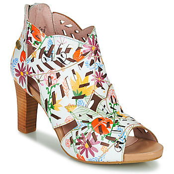 Chaussures Femme Sandales et Nu-pieds Laura Vita ALBANE 04 Blanc / Multicolore