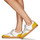 Chaussures Femme Baskets basses Serafini COURT Blanc / Jaune / Beige