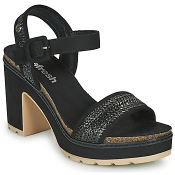 Chaussures Femme Sandales et Nu-pieds Refresh 79787-BLACK Noir