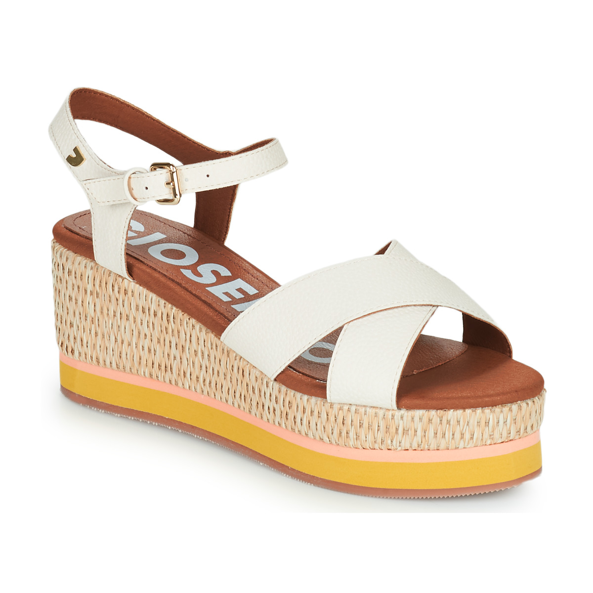 Chaussures Femme Sandales et Nu-pieds Gioseppo SEGET Blanc