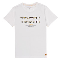 Vêtements Garçon T-shirts manches courtes Teddy Smith T-ALTINO Blanc