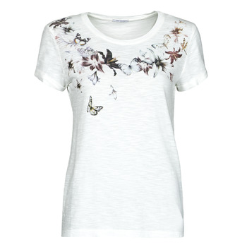 Vêtements Femme T-shirts manches courtes Ikks BU10155 Blanc