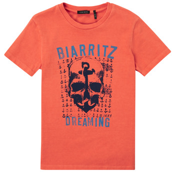 Vêtements Garçon T-shirts manches courtes Ikks FACRIT Orange