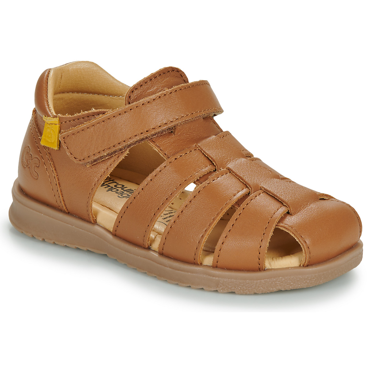 Chaussures Garçon Sandales et Nu-pieds Citrouille et Compagnie FRINOUI Camel