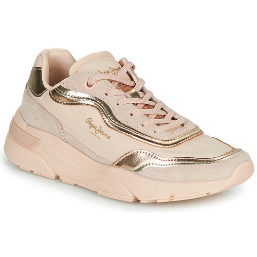 Chaussures Femme Baskets basses Pepe jeans ARROW LAYER Rose