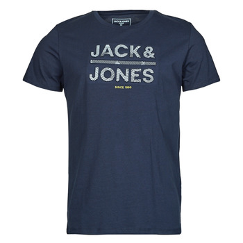 Vêtements Homme T-shirts manches courtes Jack & Jones JCOGALA Marine