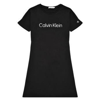 Calvin Klein Jeans INSTITUTIONAL SILVER LOGO T-SHIRT DRESS